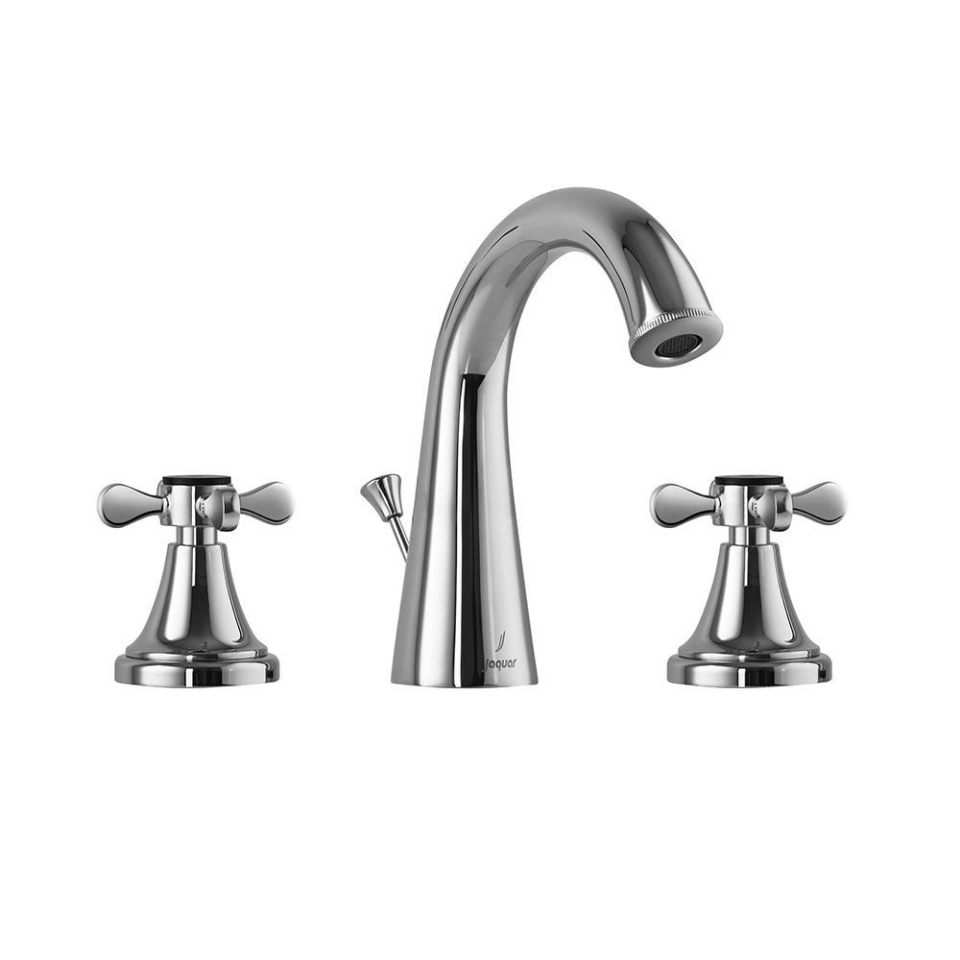 Jaquar Faucets 3 Hole Basin Mixer with popup waste