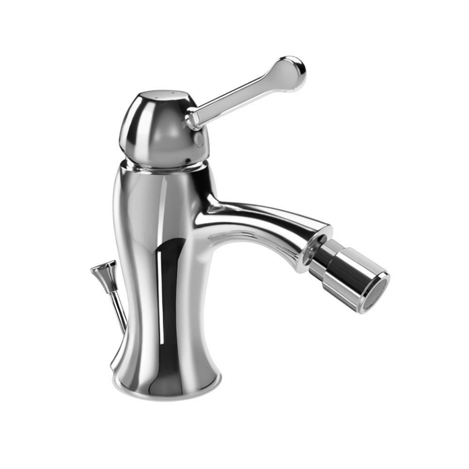 Jaquar Faucets Single Lever Bidet Mixer with Popup Waste