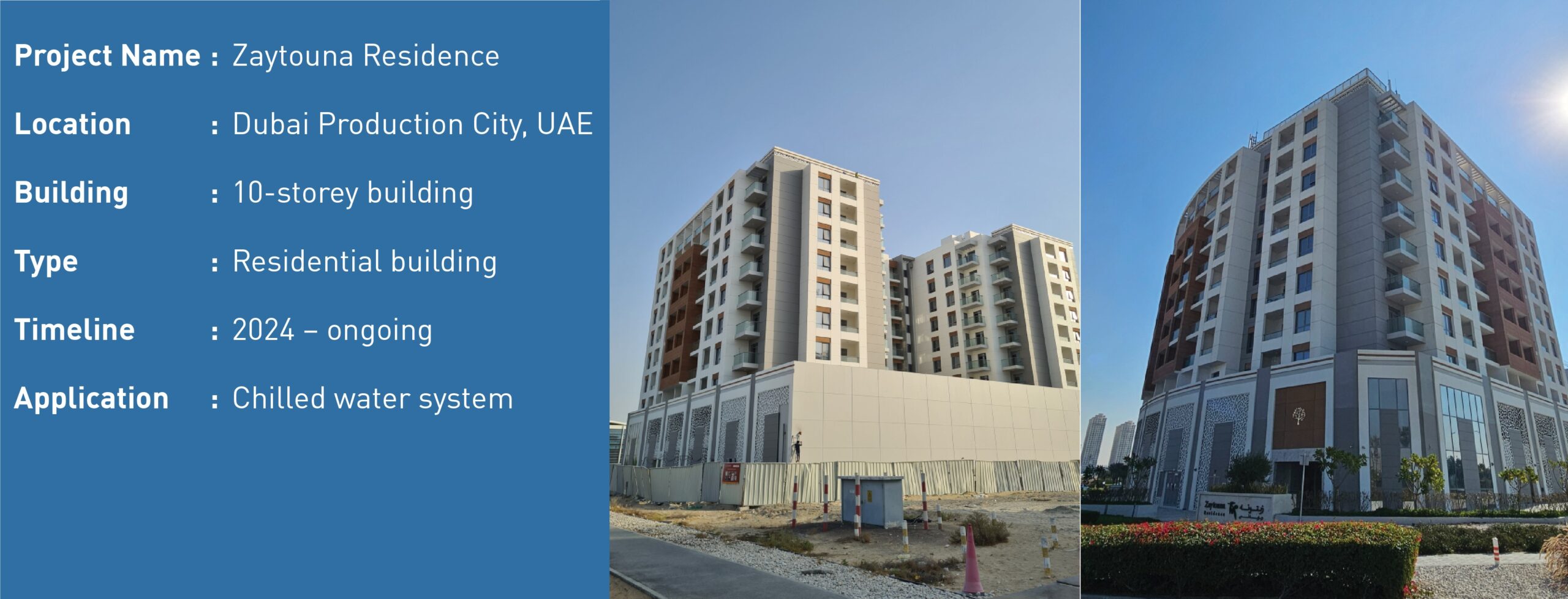  Zaytouna Residence in Dubai : Aquatherm Blue Pipe Installation